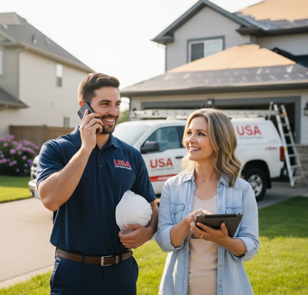 USA Roof Repair Experts customer support in Englewood
